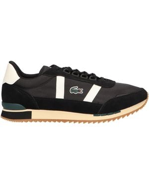 Lacoste Partner Retro 319 Trainers Leather - Black