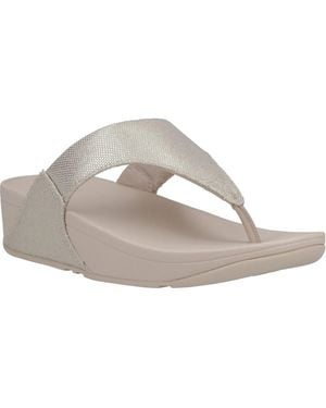 Fitflop Lulu Glitz Toe Post Ladies Summer - Grey