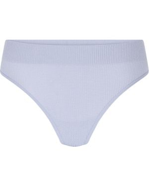 Hunkemöller Dianne High Leg Thong - Blue