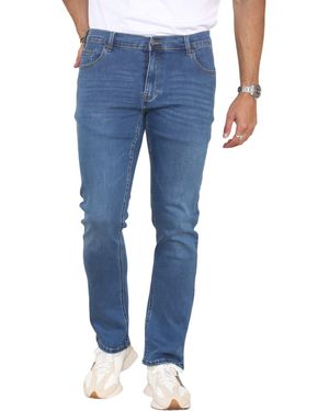 MYT Straight Leg Jeans Hyper Stretch Denim - Blue