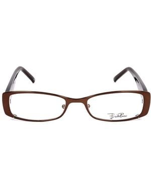 PUCCI Metal Glasses (Frames) Accessory - Brown