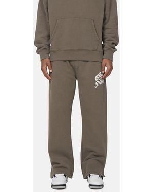 Good For Nothing Fawn Flared Joggers - Grey