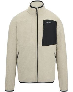 Regatta Scaris Full Zip Fleece Jacket (Abbeystone) - Natural