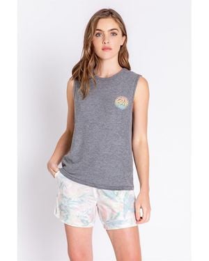 Pj Salvage Palm Desert Shorts - Blue