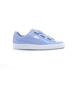 PUMA Basket Heart Crochet Trainers - Blue