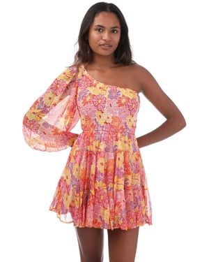 Sundress Joanna Short Dress - Red