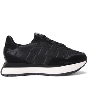 Kurt Geiger Kgl Nylon Quilt Trainer Trainers - Black