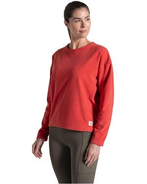 Craghoppers Ladies Miska Sweatshirt (Compote) - Red