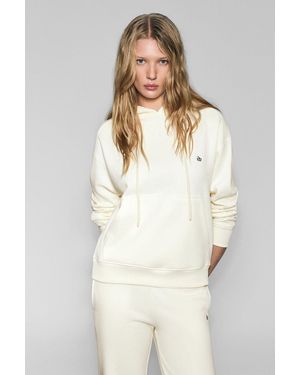 Grimelange Hooded Pocket Regular Sweatshirt - Natural