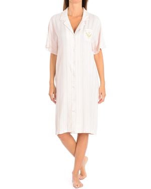 Kisses&Love Short Sleeve Nightgown Feyza 4086 - White