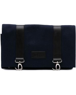 Dior Felt Messenger Bag - Blue