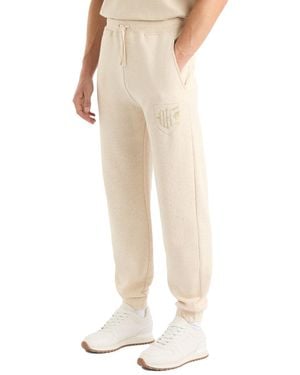 Umbro Crest Jogging Bottoms (Oatmeal Marl) - Natural