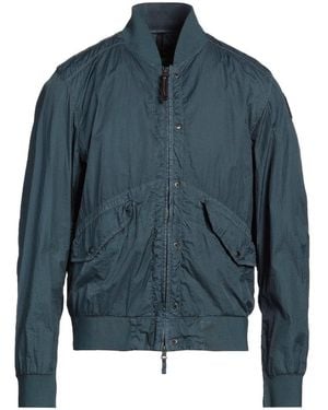 Parajumpers Novak Dark Avio Bomber Jacket Nylon - Blue