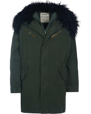Zadig & Voltaire Zadig Voltaire Kidea Katoen Lave Eagle Jas Kaki - Groen