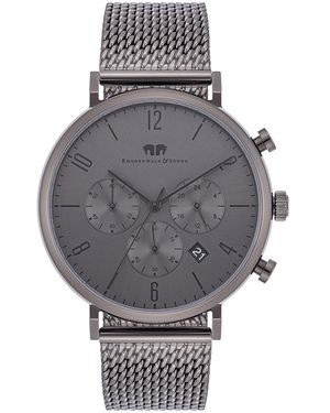 Rhodenwald & Söhne Stainless Steel Watch 42Mm - Grey