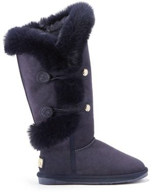 Australia Luxe Nordic Tall Knee-High Boots - Blue