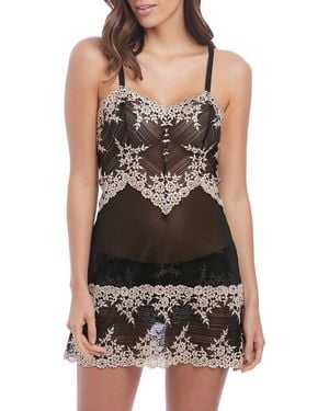 Wacoal Embrace Lace Chemise - Black