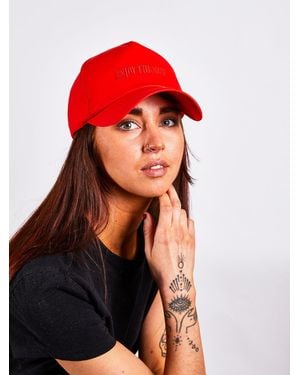 SVNX Soft Nylon 'Enjoy The Now' Embroidered Baseball Cap