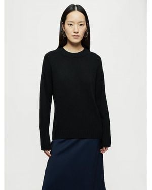 Jigsaw Cashmere Boyfriend Jumper - Black