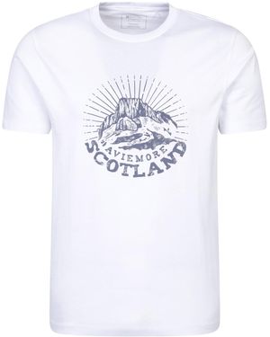 Mountain Warehouse Circle T-Shirt - White