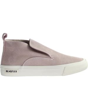 Seavees Huntington Rose Quartz Middie Shoes Leather - Grey