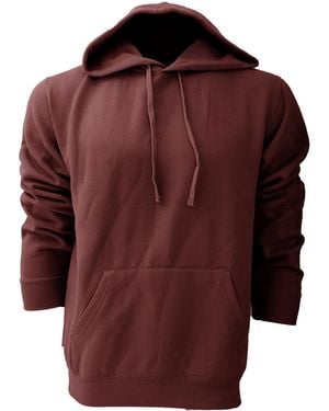 Russell Colour Hooded Sweatshirt Hoodie - Red