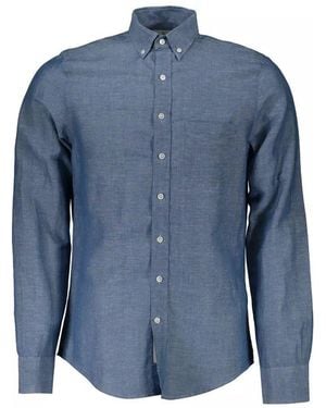 GANT Linen Shirt - Blue