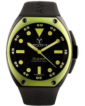 Avio Milano Super Watch Leather - Black