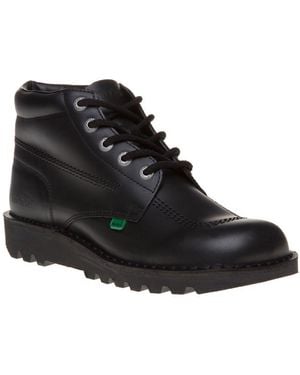 Kickers Kick Hi Core Shoes - Black