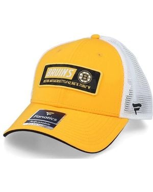 Fanatics Branded Nhl Boston Bruins Cap - Yellow