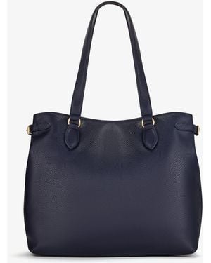 Clarks Somerley Tote Leather Bags - Blue