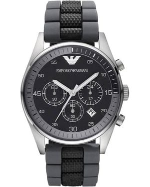 Emporio Armani Chronograaf Herenhorloge Ar5866 - Metallic
