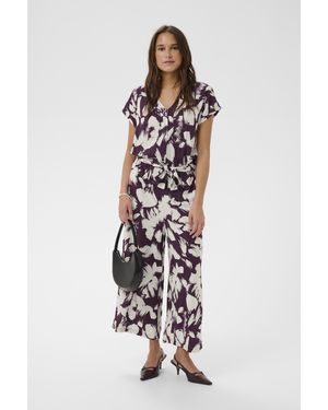 Kaffe Jumpsuit Kamira Jumpsuit Loose Fit - Wit