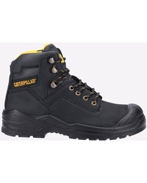 Caterpillar Safety Striver S3 Leather Boots - Black
