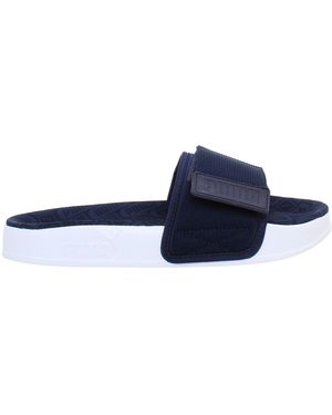 PUMA Leadcat Ylm Sliders Textile - Blue
