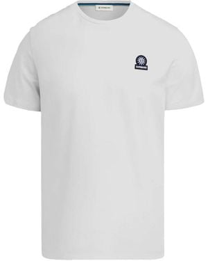 Sandbanks Badge Logo T-Shirt - White