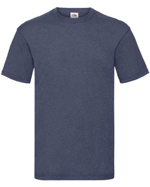 Fruit Of The Loom Valueweight Heather T-Shirt (Vintage) - Blue