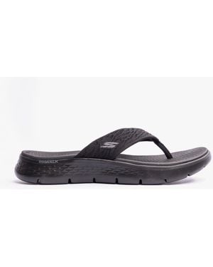 Skechers 141404/Bbk Go Walk Flex Sandal - Blue