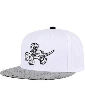 Mitchell & Ness Nba Toronto Raptors Cement Top Cap - White