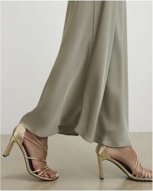 River Island Sandals Strappy Heeled Pu - Green