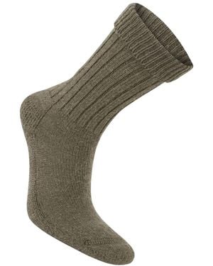 Craghoppers Adult Hiker Wool Boot Socks (Woodland) - Grey