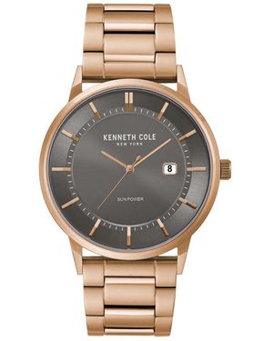 Kenneth Cole Kc50784007 Classic Dress Watch - Grey