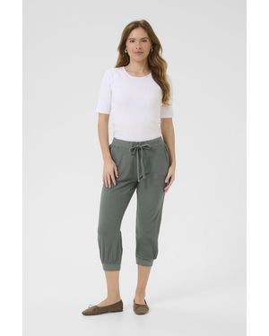 Kaffe Capribroek Regular Fit Balsam Green - Groen