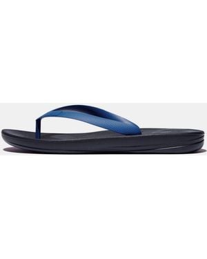 Fitflop Fit Flop Iqushion Egronomic Flip Flops - Blue