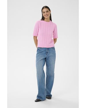 Kaffe Pullover Kalotus Pullover Regular Fit - Roze