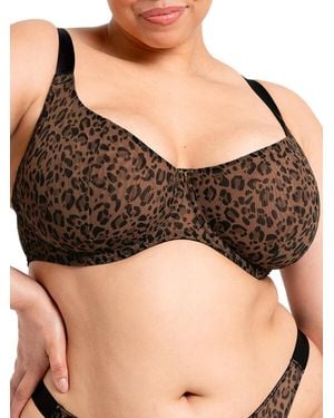 Curvy Kate Cool Cat Scooped Balcony Bra - Black