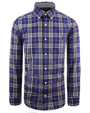 Eden Park Regular Oxford Cotton Shirt - Blue