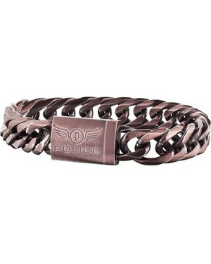 Police Pj25507Bsebr-02-S Bracelet - Brown