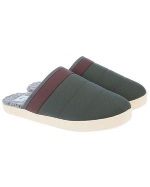 TOMS Harbor Slippers - Green