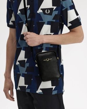 Fred Perry Small Side Bag - Blue